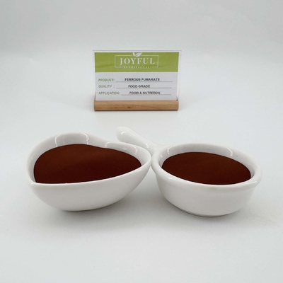 Bahan baku Fumarate Besi Ferrous yang Disetujui FDA CAS 141-01-5 Food Grade