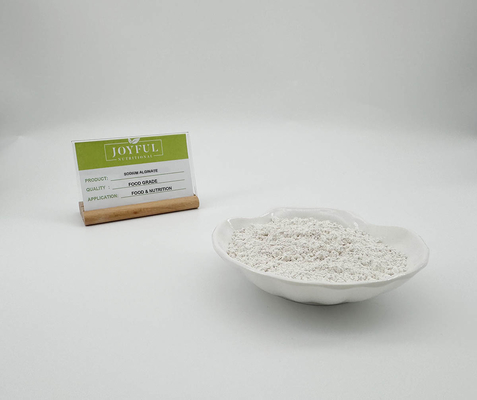 Food Grade Edible Sodium Alginate White Powder FDA Disetujui